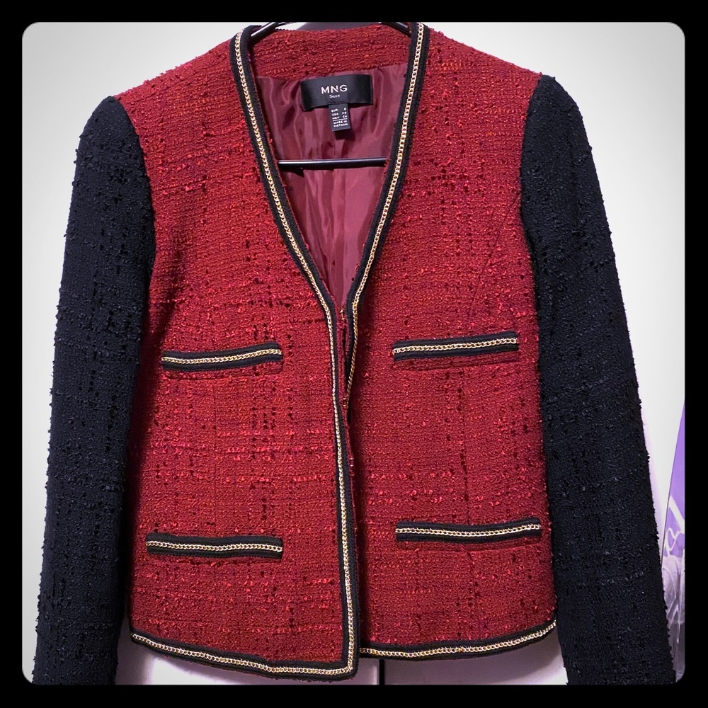Suit jacket from Mango